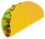 Taco at Mexican Restaurant Buffalo New York