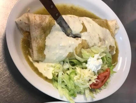 California Burrito at Taqueria Ranchos La Delicias located at 1516 Niagara Street in Buffalo, NY